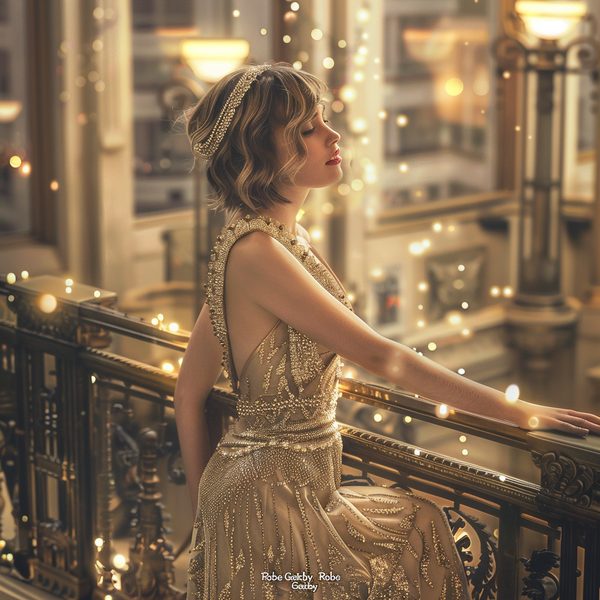 Robe gatsby : élégance des années 20 revisitées